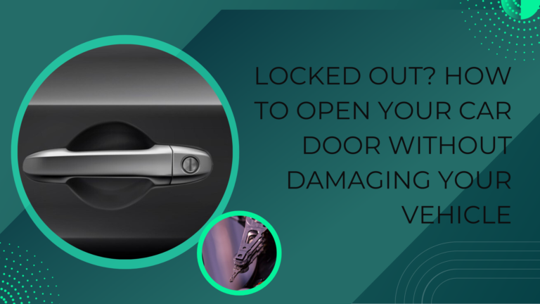 open locked cars without damage - alpha locksmith london