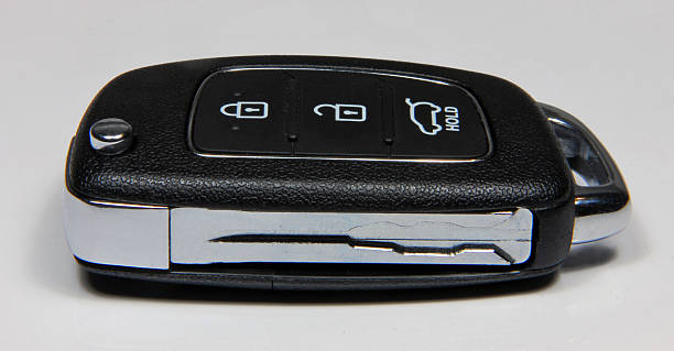 black car key with remote central locking - alpha locksmith